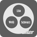 Kirchliche Farben Icon - DiLer Symbol - Digitale Lernumgebung - Free Open Source Lernplattform - Learning Management System