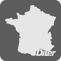 Landeskunde Frankreich Icon - DiLer Symbol - Digitale Lernumgebung - Free Open Source Lernplattform - Learning Management System