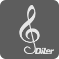 Notenschrift Icon - DiLer Symbol - Digitale Lernumgebung - Free Open Source Lernplattform - Learning Management System