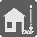 Statik Haus Icon - DiLer Symbol - Digitale Lernumgebung - Free Open Source Lernplattform - Learning Management System