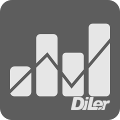 Statistik Icon - DiLer Symbol - Digitale Lernumgebung - Free Open Source Lernplattform - Learning Management System