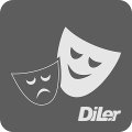 Theater Icon - DiLer Symbol - Digitale Lernumgebung - Free Open Source Lernplattform - Learning Management System