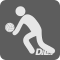 Volleyball Icon - DiLer Symbol - Digitale Lernumgebung - Free Open Source Lernplattform - Learning Management System