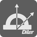 Winkel Icon - DiLer Symbol - Digitale Lernumgebung - Free Open Source Lernplattform - Learning Management System