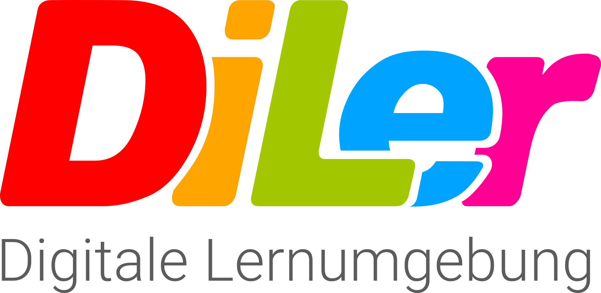 DiLer - Digitale Lernumgebung - Free Open Source Lernplattform - Learning Management System - Logo Digitale Lernumgebung 1920