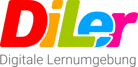 DiLer - Digitale Lernumgebung - Free Open Source Lernplattform - Learning Management System - Logo Digitale Lernumgebung 480